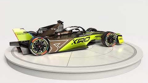 Cupra Kiro Formula E 2026 Season 12 Gen3 Race Car PBR 3D model