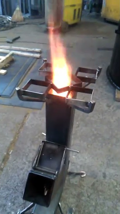 Cocina cohete rocket stove.
