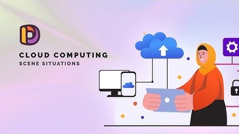 Cloud computing - Scene Situations | After Effects Template