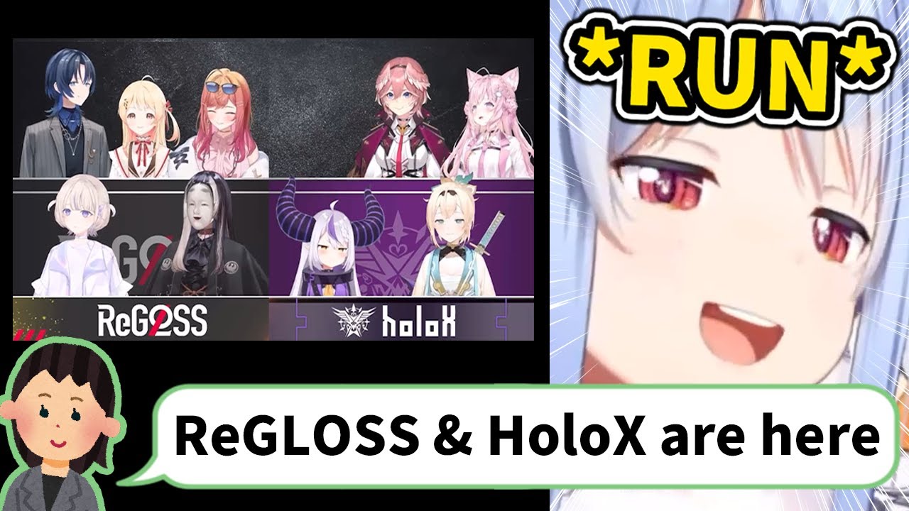 Pekora immediately went home when ReGLOSS and HoloX were in the studio【Hololive/Eng sub】