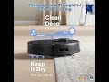 ECOVACS Deebot Y1 Pro 2 In 1 Robot Vacuum Cleaner2024 New Launch6500 Pa Powerful Suction5200