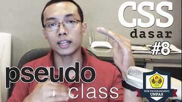 CSS Dasar - 8 - Pseudo Class