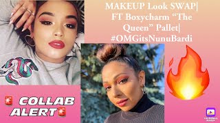 Makeup Bag Swap| FT Boxycharm “The Queen” Pallet| #OMGitsNunuBardi