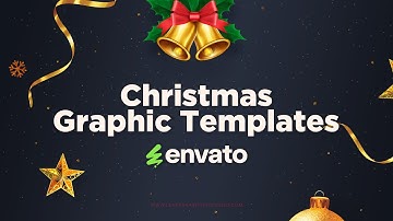 Christmas Graphic Templates — Christmas with Envato (Day 4)