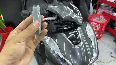 Nâng cấp bộ chống cướp || nhắc khoá xe khi quên tắt đối với xe Honda có khoá smartkey