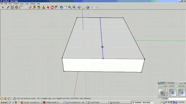Sketchup tutorial 1 house By Mr. Blaufuss