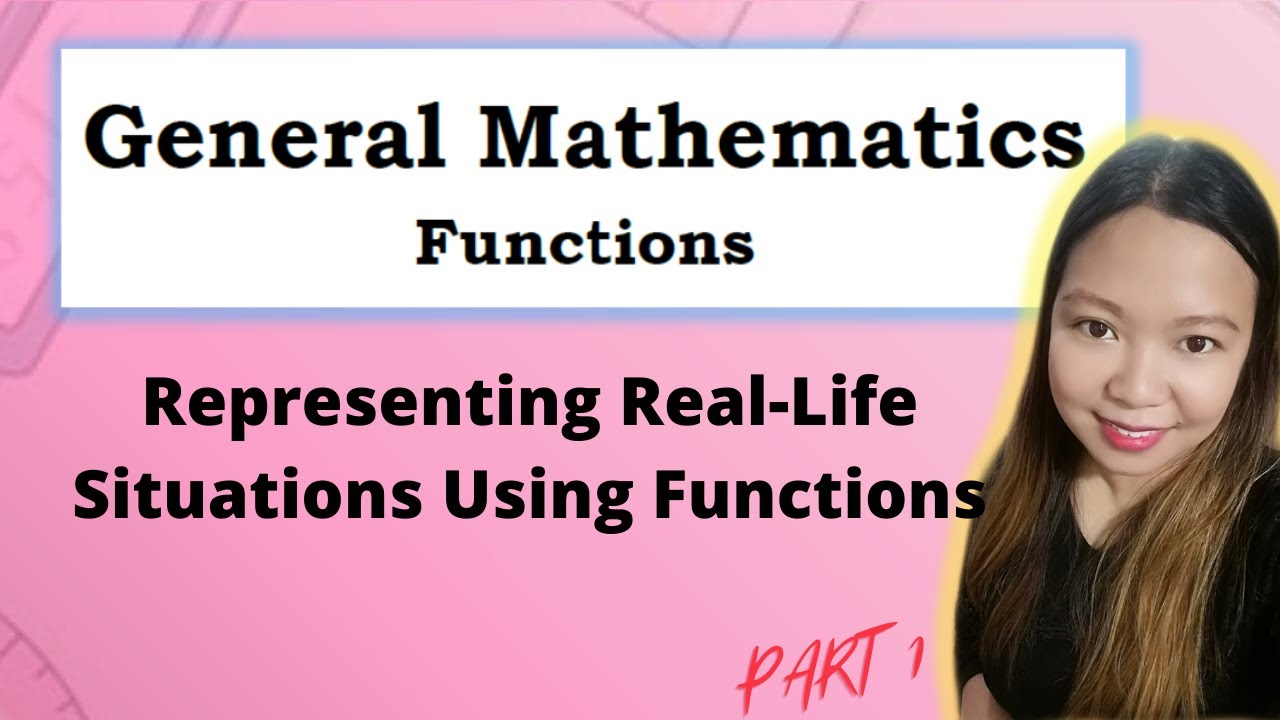 representation of real life situation using function