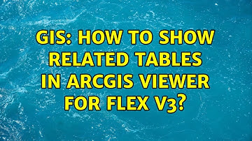 GIS: How to show related tables in ArcGIS Viewer for Flex v3? (2 Solutions!!)