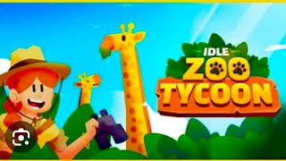 Playing idle zoo tycoon 3d 🦍🐯🐘🦁