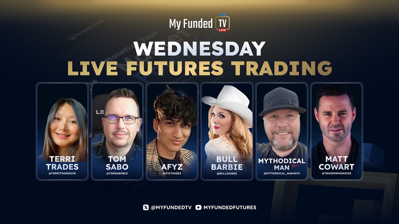 Wednesday: Live Futures Trading & Market Talk | MyFundedTV 02/18/26