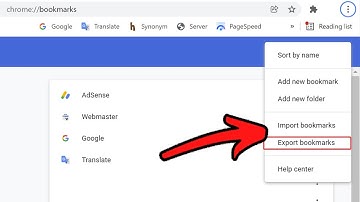 How to Export and Import Google Chrome Bookmarks