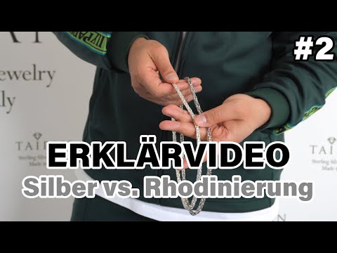 Video: Was ist rhodiniertes Silber?