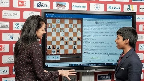 Round 3 GibChess post-game interview with Rameshbabu Praggnanandhaa