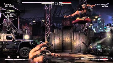 Mortal Kombat X - Liu Kang vs Goro with Fatality
