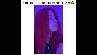 “slide to the boom boom room” 👀🤭👶🏽