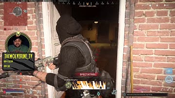 killed by the Invisible man then spectate him