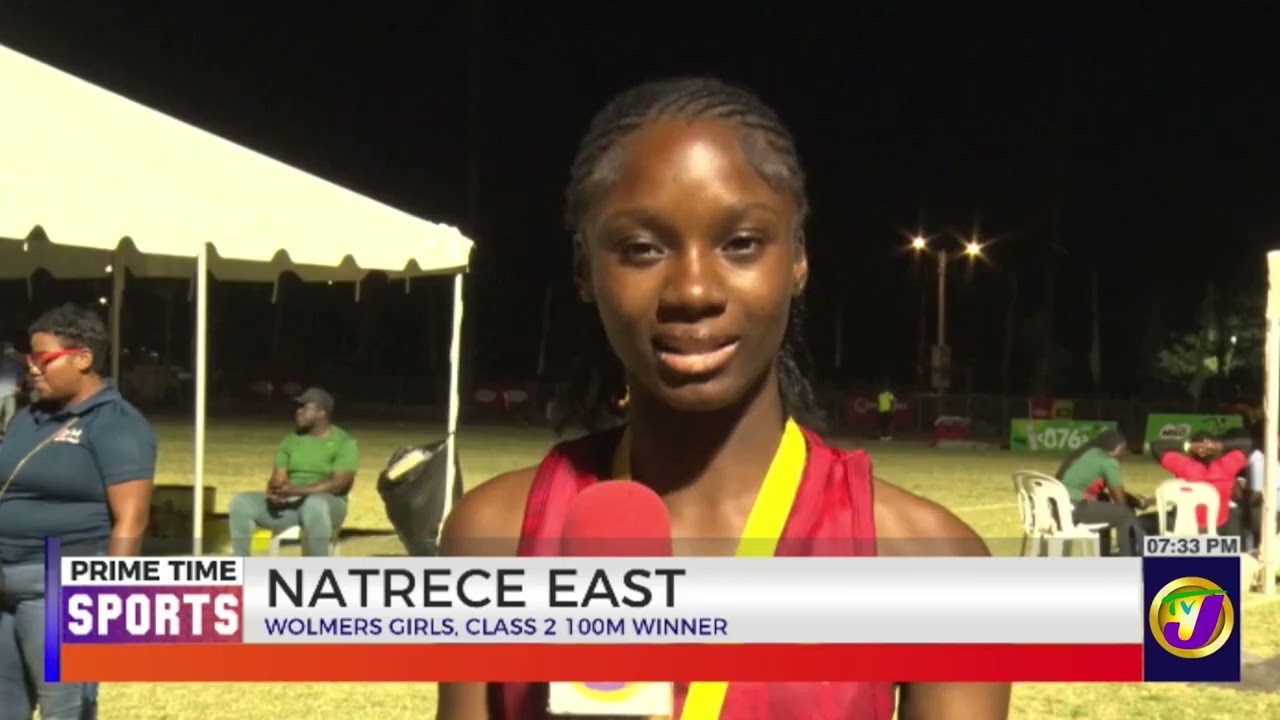 Two Records In 100m Finals At Corporate Area Championships | TVJ Sports