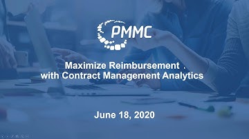 Maximize Reimbursement with Contract Management Analytics