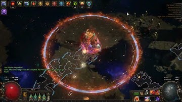 PoE 3.26: Uber Shaper kill with Righteous Fire Juggernaut