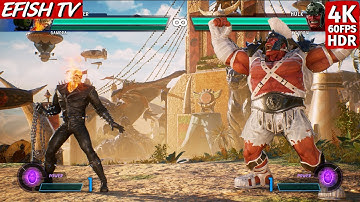 Ghost Rider & Gamora vs Hulk & Black Widow (Hardest AI) - Marvel vs Capcom: Infinite