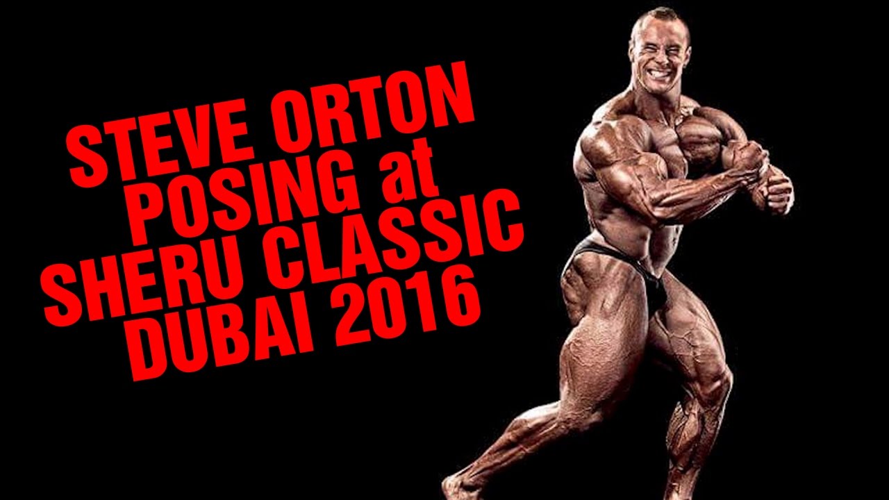 Steve Orton Ifbb Pro Posing at Sheru Classic 2016 Dubai