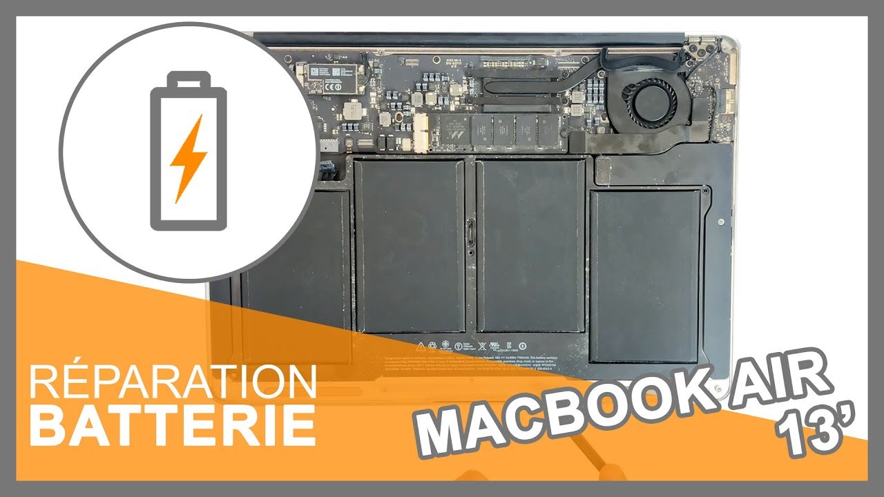 Remplacement batterie Macbook Air - Apple Réparations