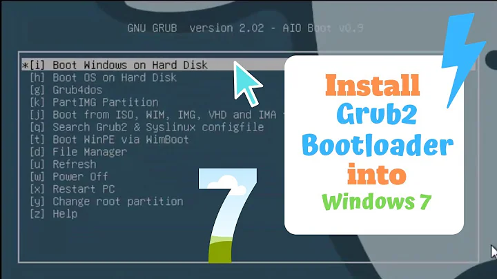 How To Install Grub2 Bootloader into Windows 7 - AIO Boot Extractor