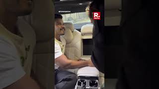 MS Dhoni gives autograph on fan's BMW car, video goes viral