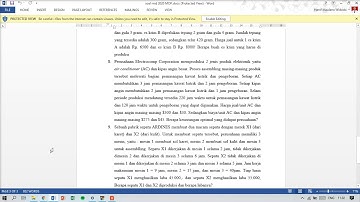 [UTS APLIKOM Ekonomi] - Soal 8 Linear Programming Perusahaan Electrocomp Corporation