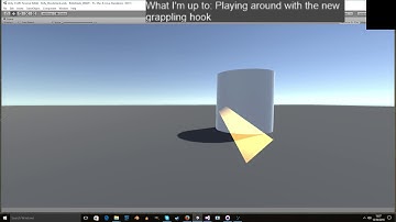 Grappling hook made in Unity3D for Rollerblade Man