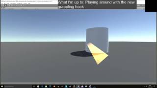 Grappling hook made in Unity3D for Rollerblade Man