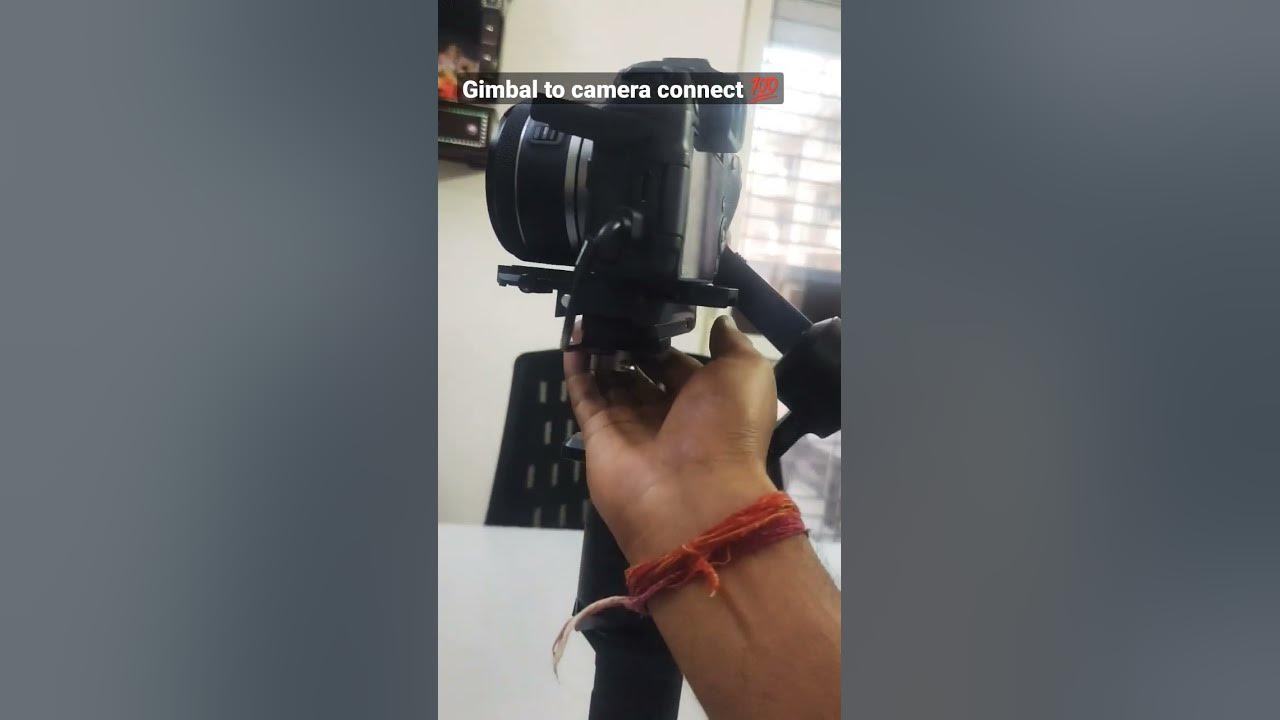 how to connect camera with gimbal by cable? gimbal camera cable 