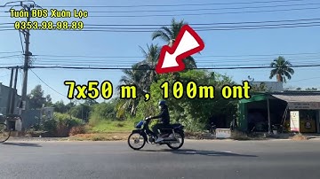 Bán đất mặt tiền Quốc lộ 1A , xã Suối Cát , Xuân Lộc , Đồng Nai