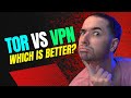 TOR vs VPN - Which is Better? TRADEOFFs Explained! 🤔