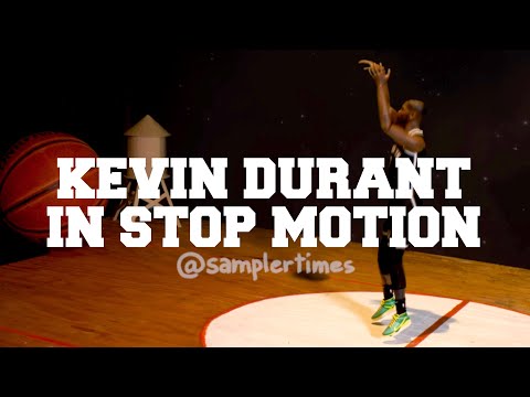 Kevin Durant in Stop Motion