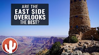 GRAND CANYON EAST ENTRANCE OVERLOOKS | Which Overlook is the Best? | Arizona