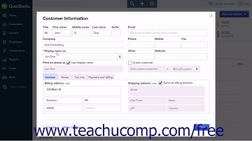 QuickBooks Online Plus 2015 Tutorial Renaming and Merging List Items Intuit Training