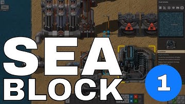 Seablock 0.17 E01 - Basics Tutorial into Seablock