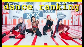 MAMAMOO Dance Ranking (ranked by a dancer)