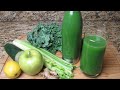 Simple Green Juice Recipe || Detoxing and Cell Rejuvenating Green Juice