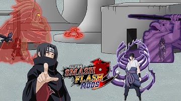 SSF2 Mods | Itachi vs Sasuke [Naruto Shippuden Mods]
