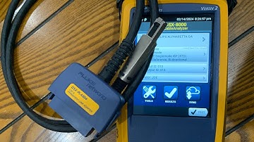 How To Set Up CAT6 and CAT6A Type Tests on Fluke Versiv 2