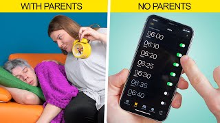 Living with Parents vs Alone / Funny Situations Everyone Can Relate to