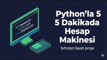 Python’la 5 Dakikada Hesap Makinesi