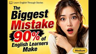 [The Biggest Mistake 90% of English Learners Make][Learn English Through Stories]