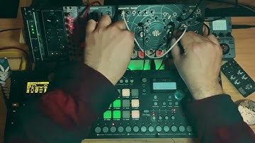 Modular Techno Jam - Digitakt, Analog RYTM & Quadrantid Swarm