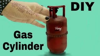 How To Make Kitchen Set | Gas Cylinder | Barbie Crafts | Miniature | Paper Craft Ideas