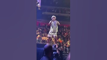Thumbnail of Tyler the creator finds a fan reading a book at his concert 😂