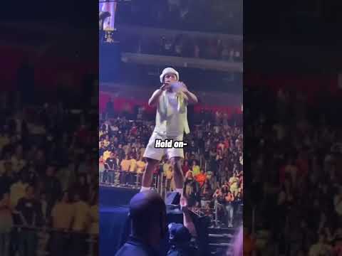 Tyler The Creator Finds A Fan Reading A Book At His Concert