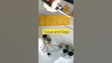 How To Tissue a Model Aeroplane, click on the link for the full video.